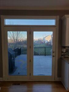 Interior Trim Around Door Painted