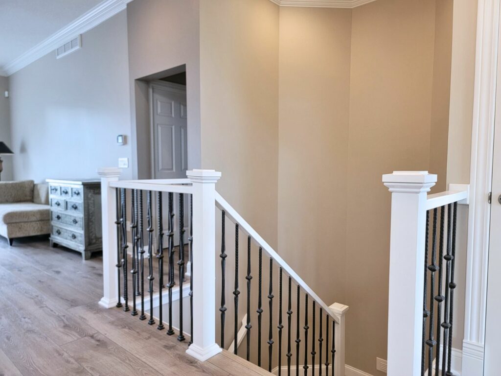 Richard T. in West Des Moines' Stair Railing painted